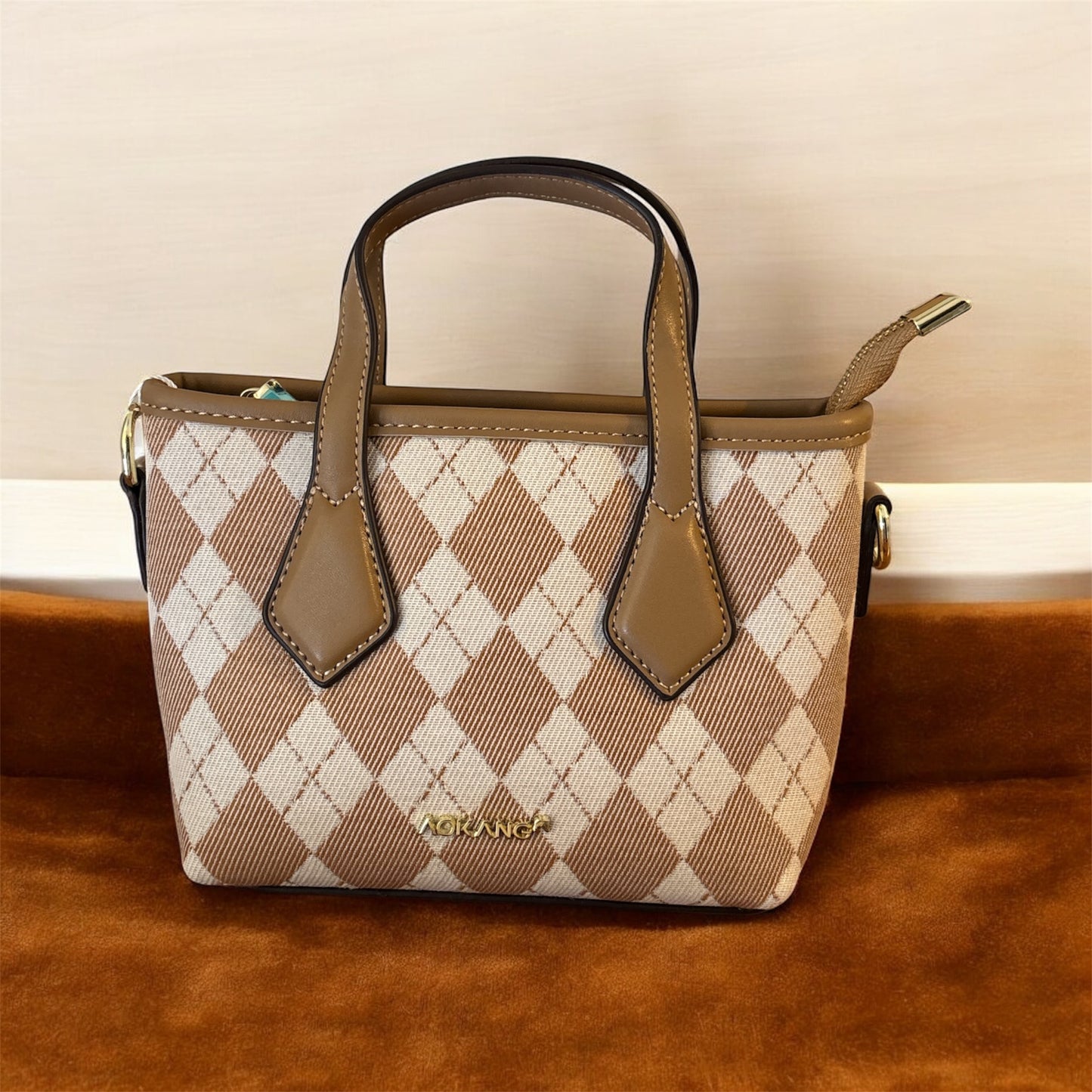 Vienna Argyle Mini Tote