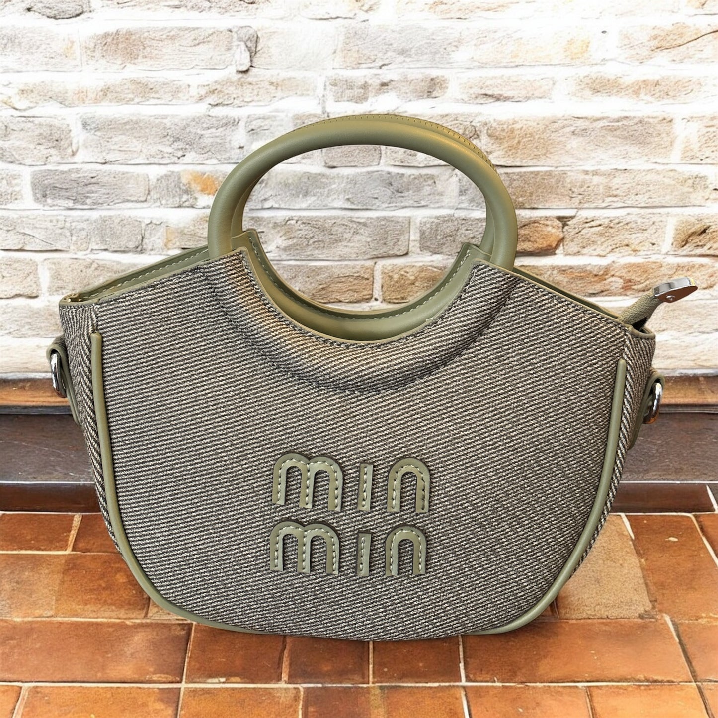 Olive Loop Charm