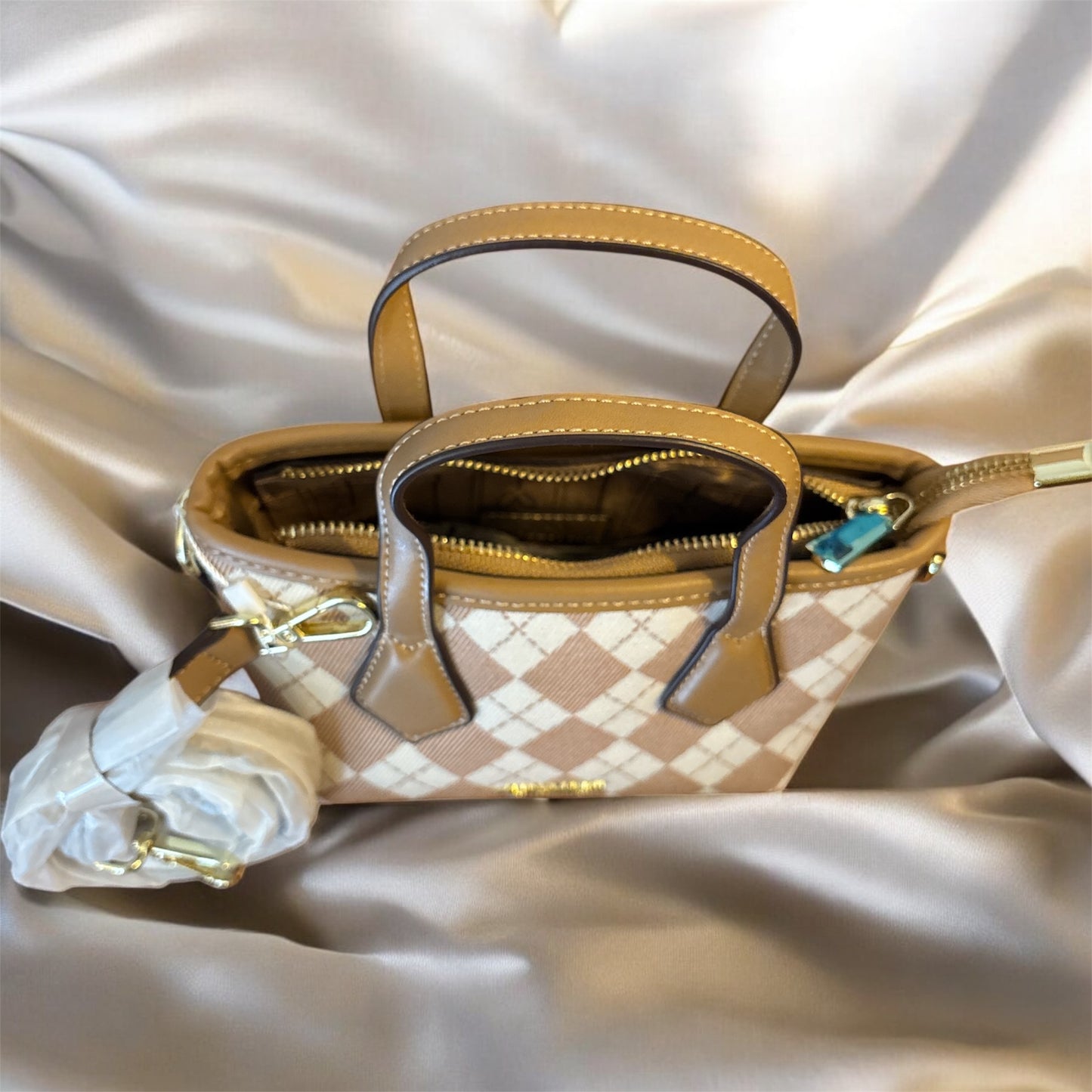 Vienna Argyle Mini Tote