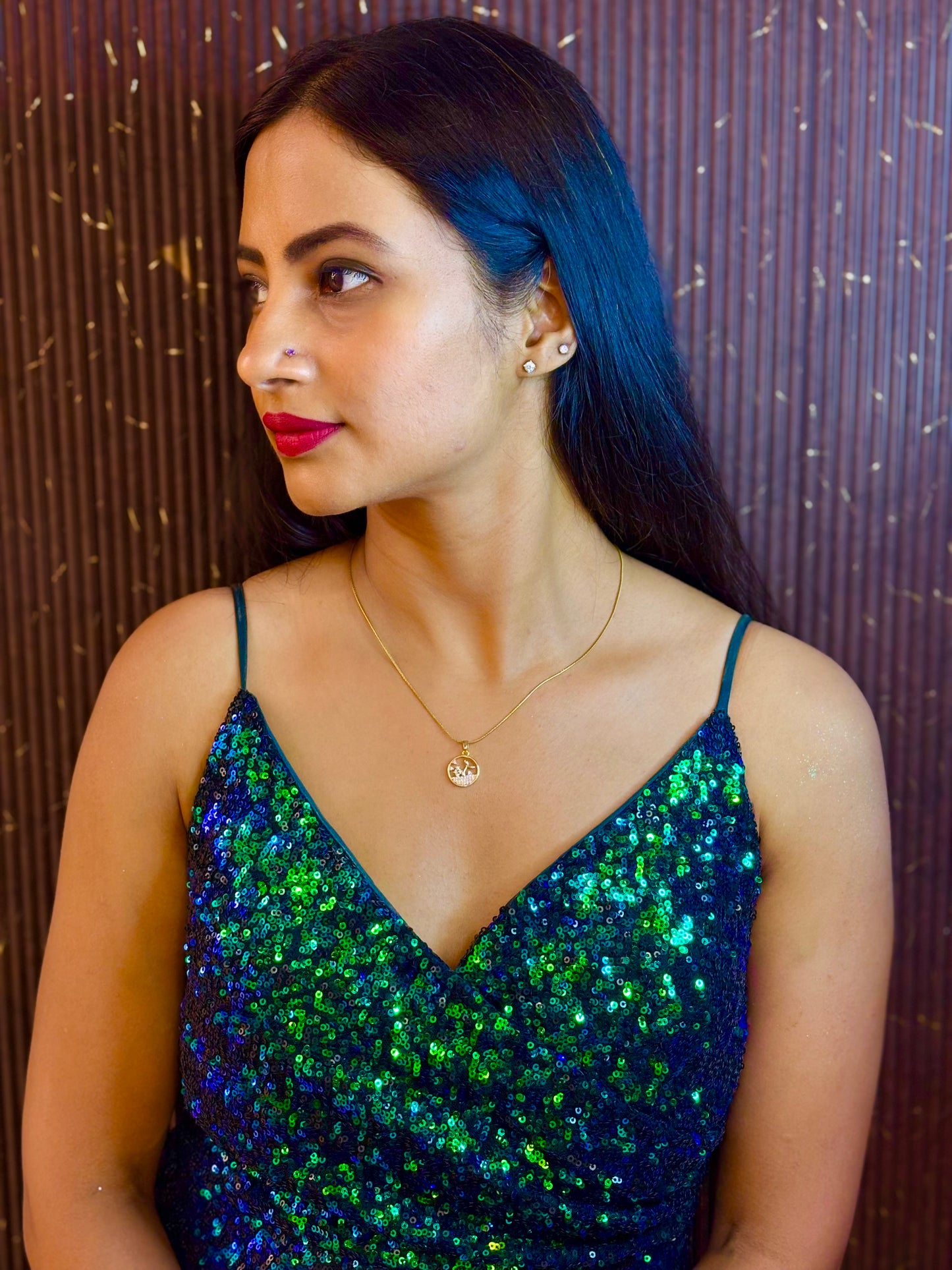 Golden Fin Necklace