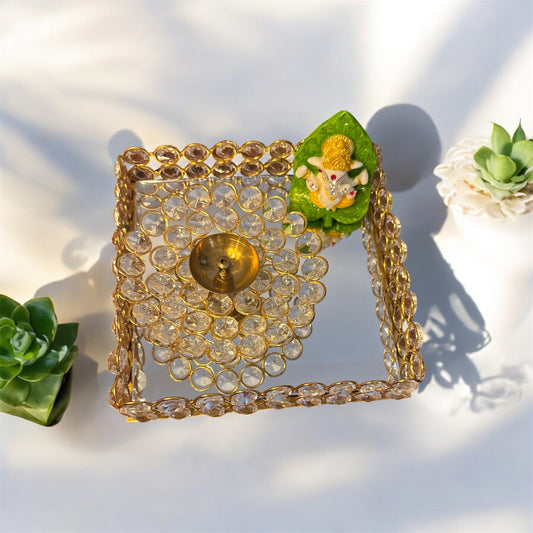 Divine Crystal Blessings Tray