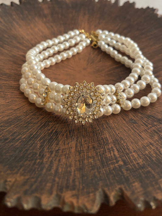 Royal Grace Pearl Choker