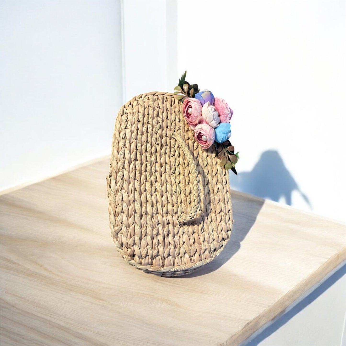 Natural Lid Organizer Box