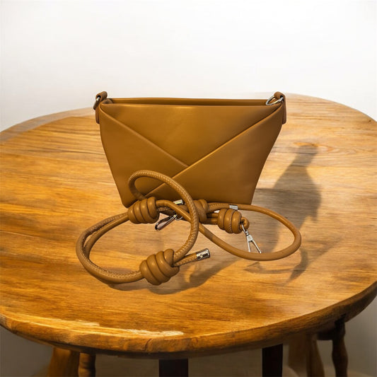 Camel Origami Crossbody