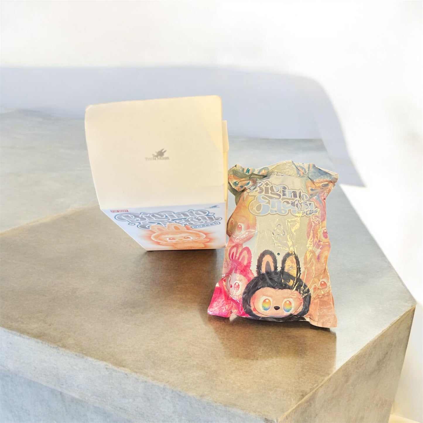 Beige Belle Labubu Charm Bag