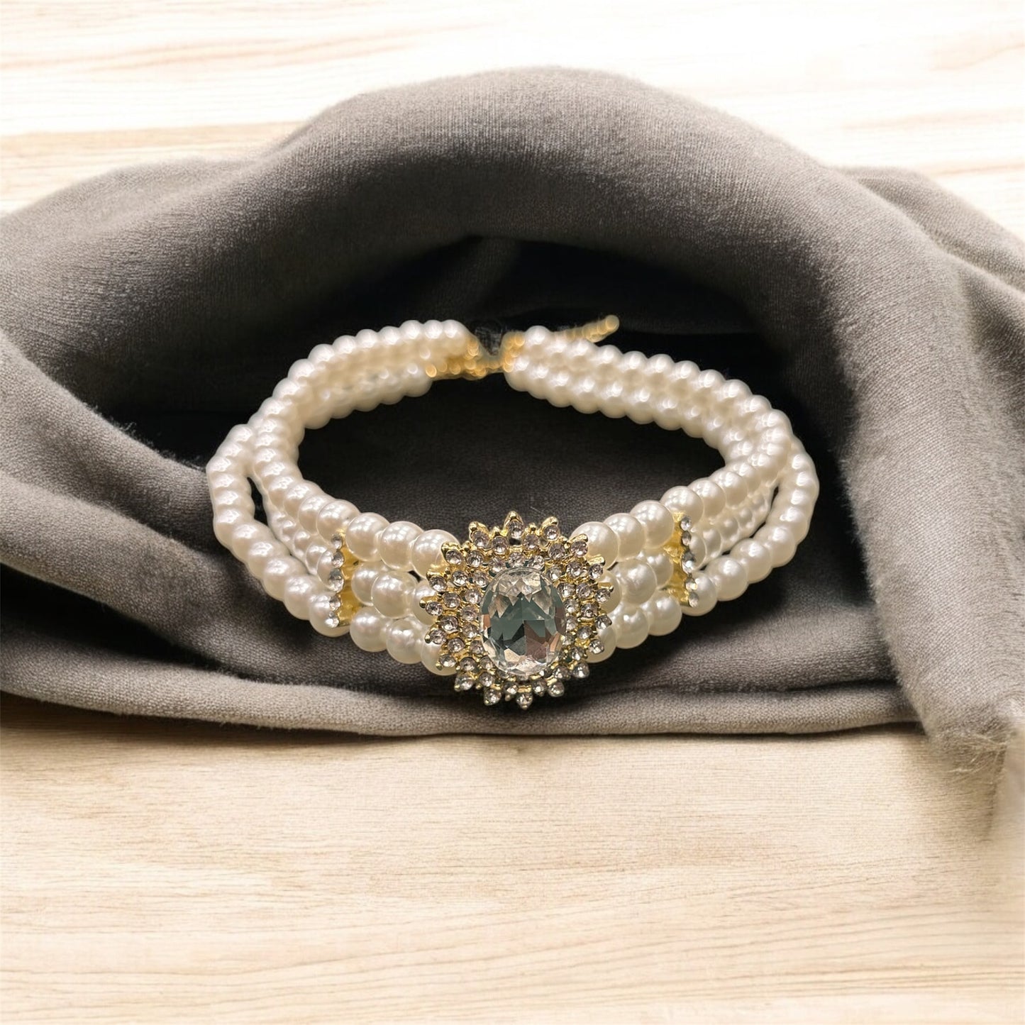 Royal Grace Pearl Choker