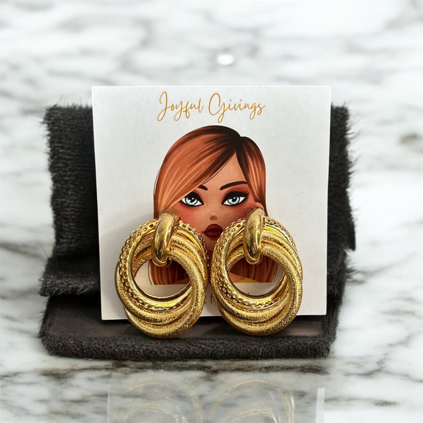 Eternal Luxe Loop Earrings
