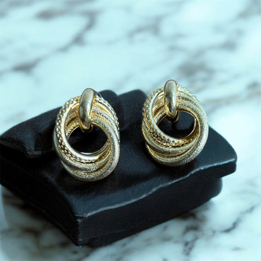 Eternal Luxe Loop Earrings