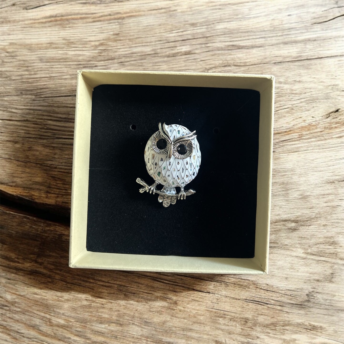 Wise Whimsy Owl Brooch