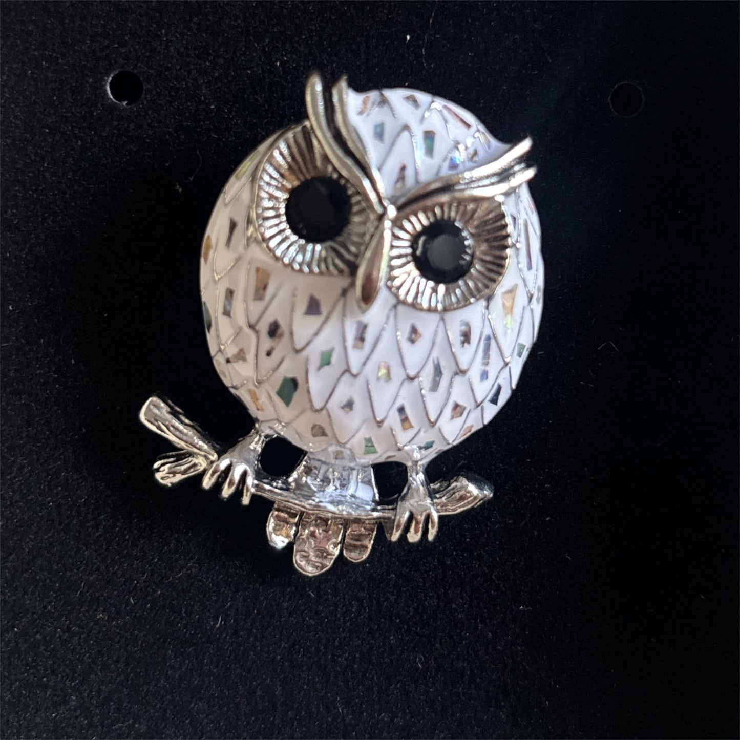 Wise Whimsy Owl Brooch